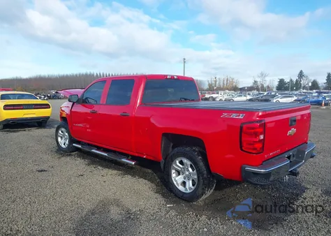 2014 Chevrolet Silverado 1500 2Lt из США, поврежденный, VIN 3GCUKREC2EG124566